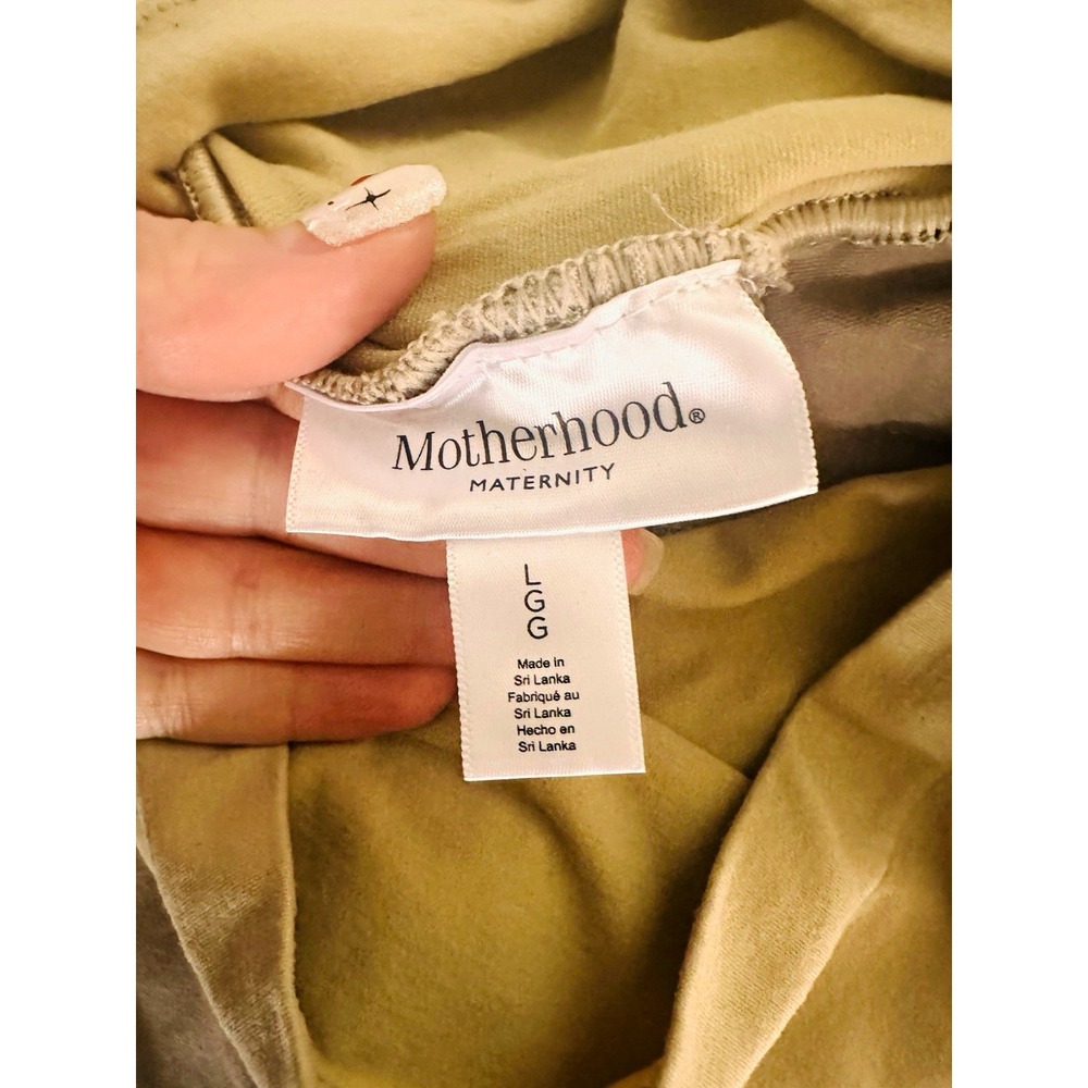 Motherhood Maternity Women's Beige Maternity Size L Pants